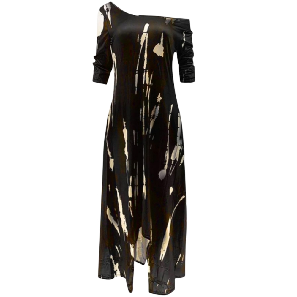 BOHO Long Sleeved High-low Sassy Maxi Dress